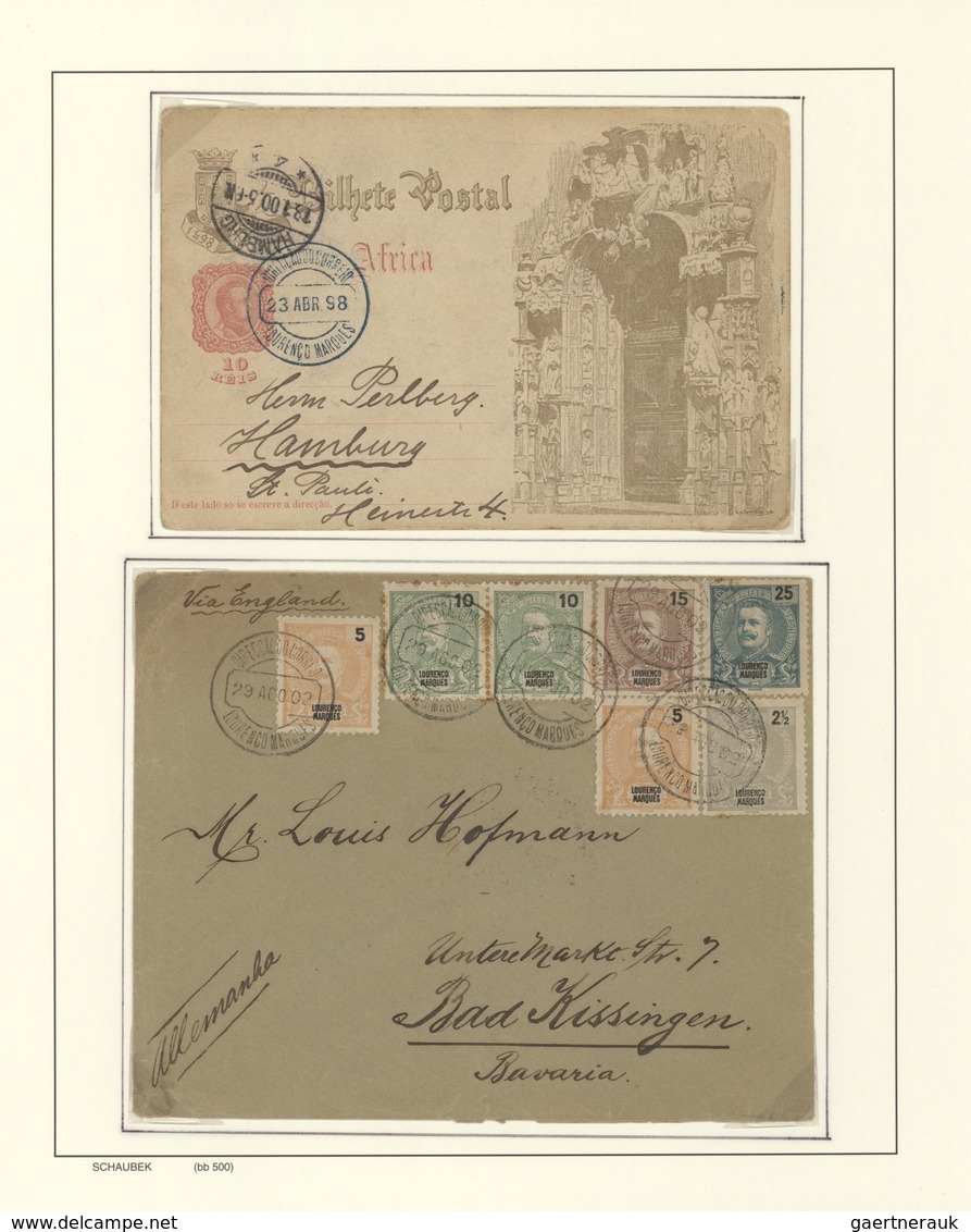 Portugiesische Kolonien in Afrika: 1892/1941, mint and used collection of Mocambique Company, Inhamb