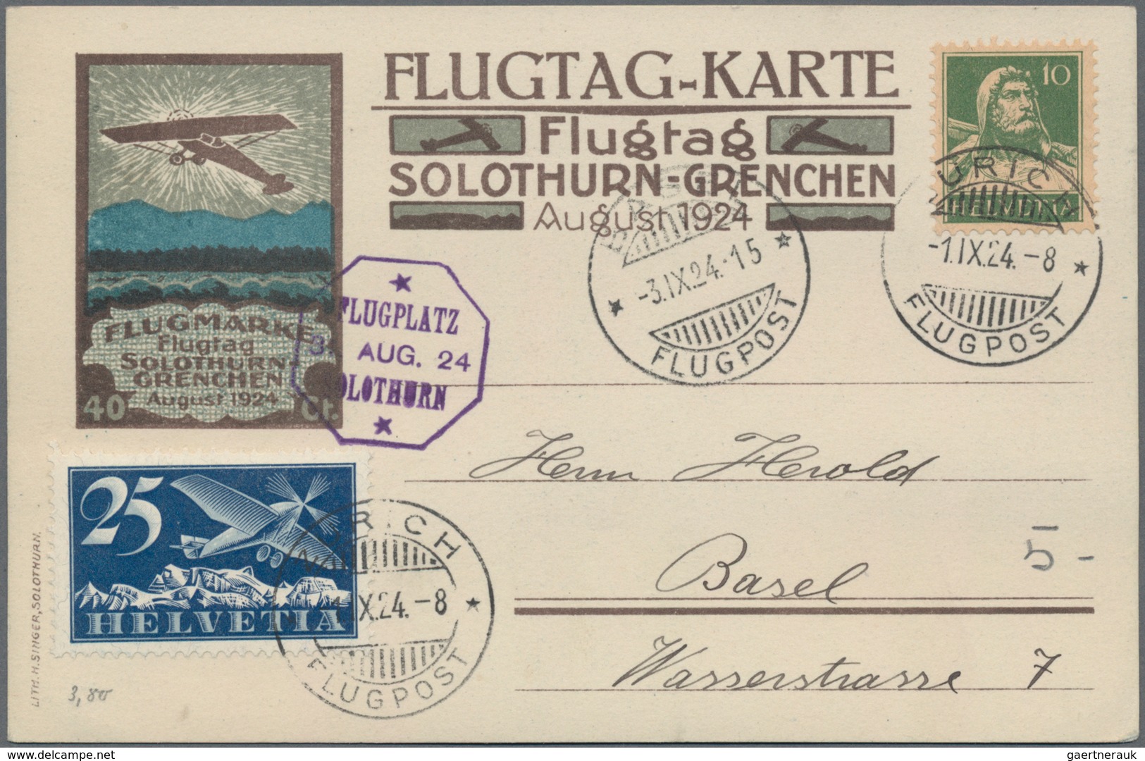 Flugpost Europa: 1919-1955, Toller Posten Mit über 150 Briefen, Karten Und Belegen, Schwerpunkt Zepp - Sonstige - Europa