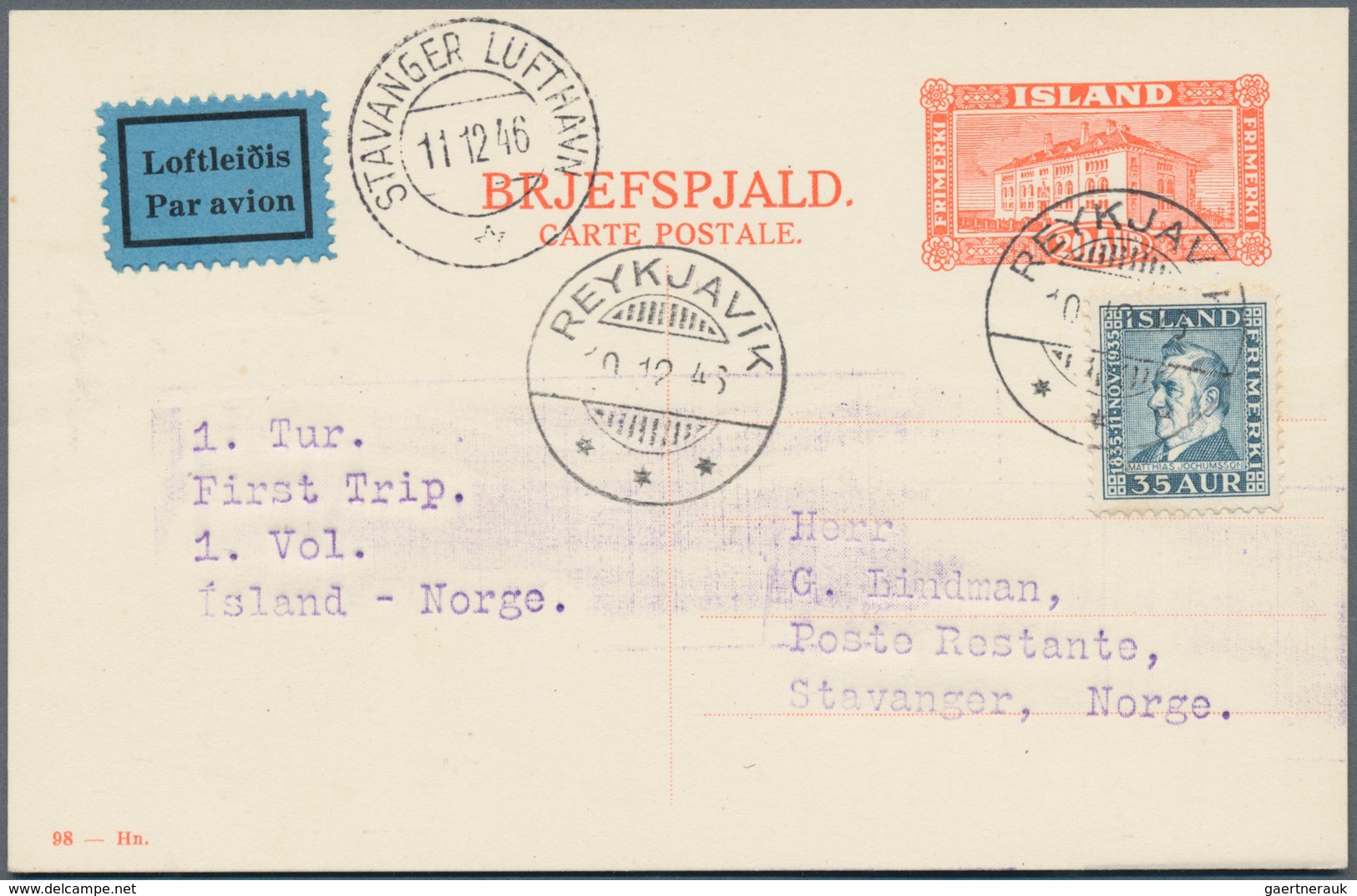 Flugpost Alle Welt: 1910 From Ca., Comprehensive Collection With Ca.100 Airmail Covers/cards, Compri - Otros & Sin Clasificación