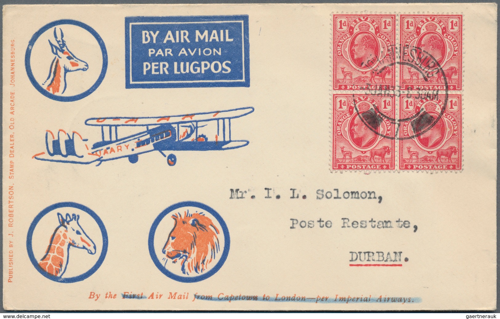 Flugpost Alle Welt: 1910 from ca., comprehensive collection with ca.100 airmail covers/cards, compri