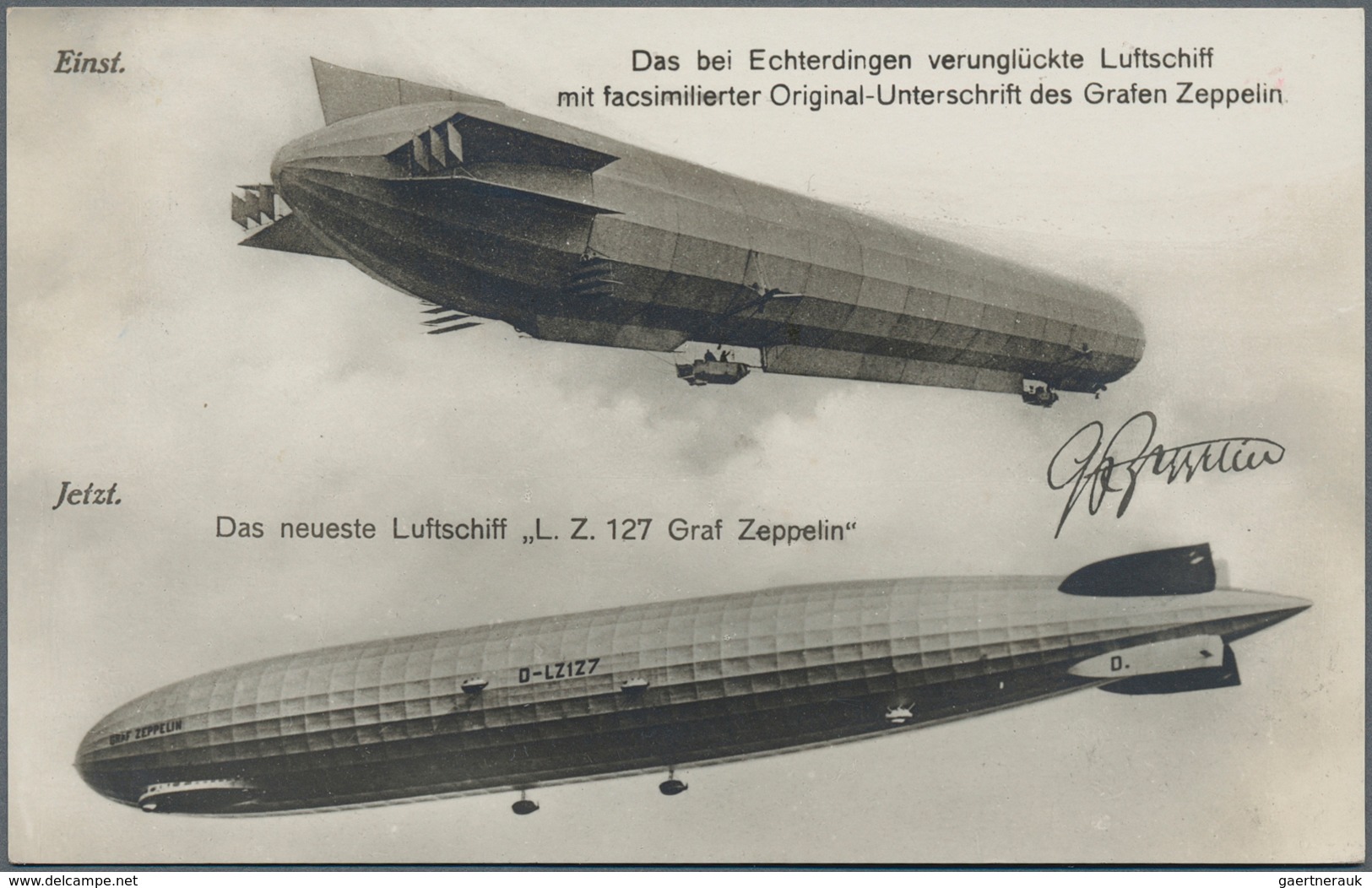 Zeppelinpost Deutschland: Collection of over 100 Zeppelin items, around 70 flown covers and 33 Schue