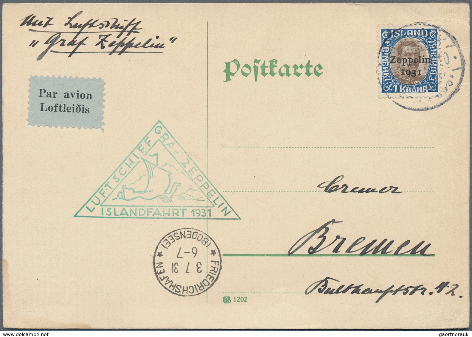 Zeppelinpost Deutschland: Collection Of Over 120 Zeppelin Items With Dozens Of Flown Covers Includin - Airmail & Zeppelin