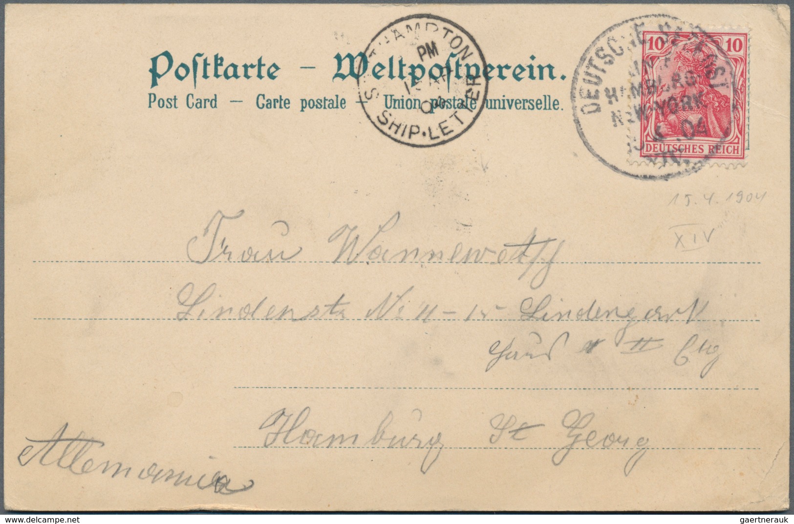 Deutsche Schiffspost - Marine: 1898/1940 (ca.), Vielseitige Partie Von 26 Schiffspost-Briefen Und -K - Sonstige & Ohne Zuordnung