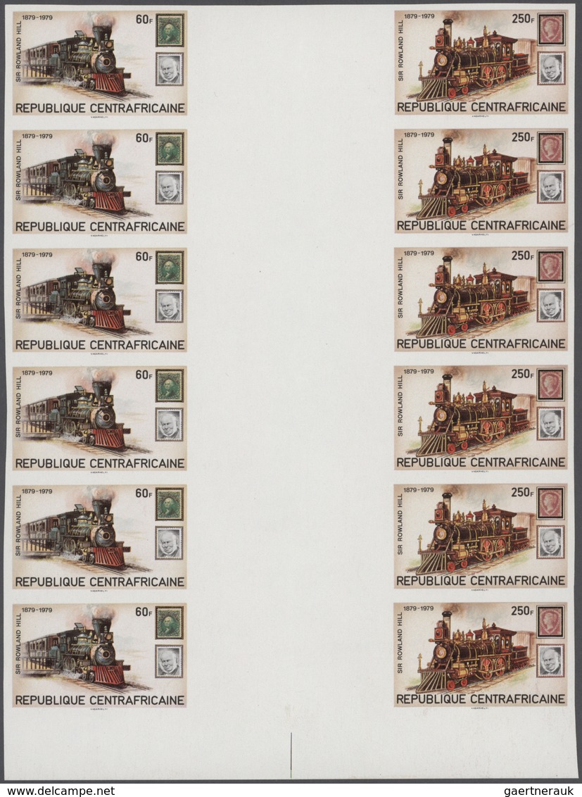 Thematische Philatelie: 1960s/2000s (approx), Africa. Lot Contains Imperforate Stamps As Issued And - Ohne Zuordnung
