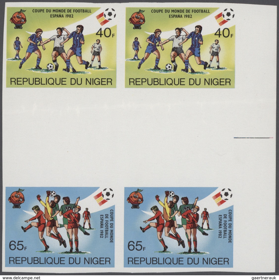 Thematische Philatelie: 1960s/2000s (approx), Africa. Lot Contains Imperforate Stamps As Issued And - Ohne Zuordnung