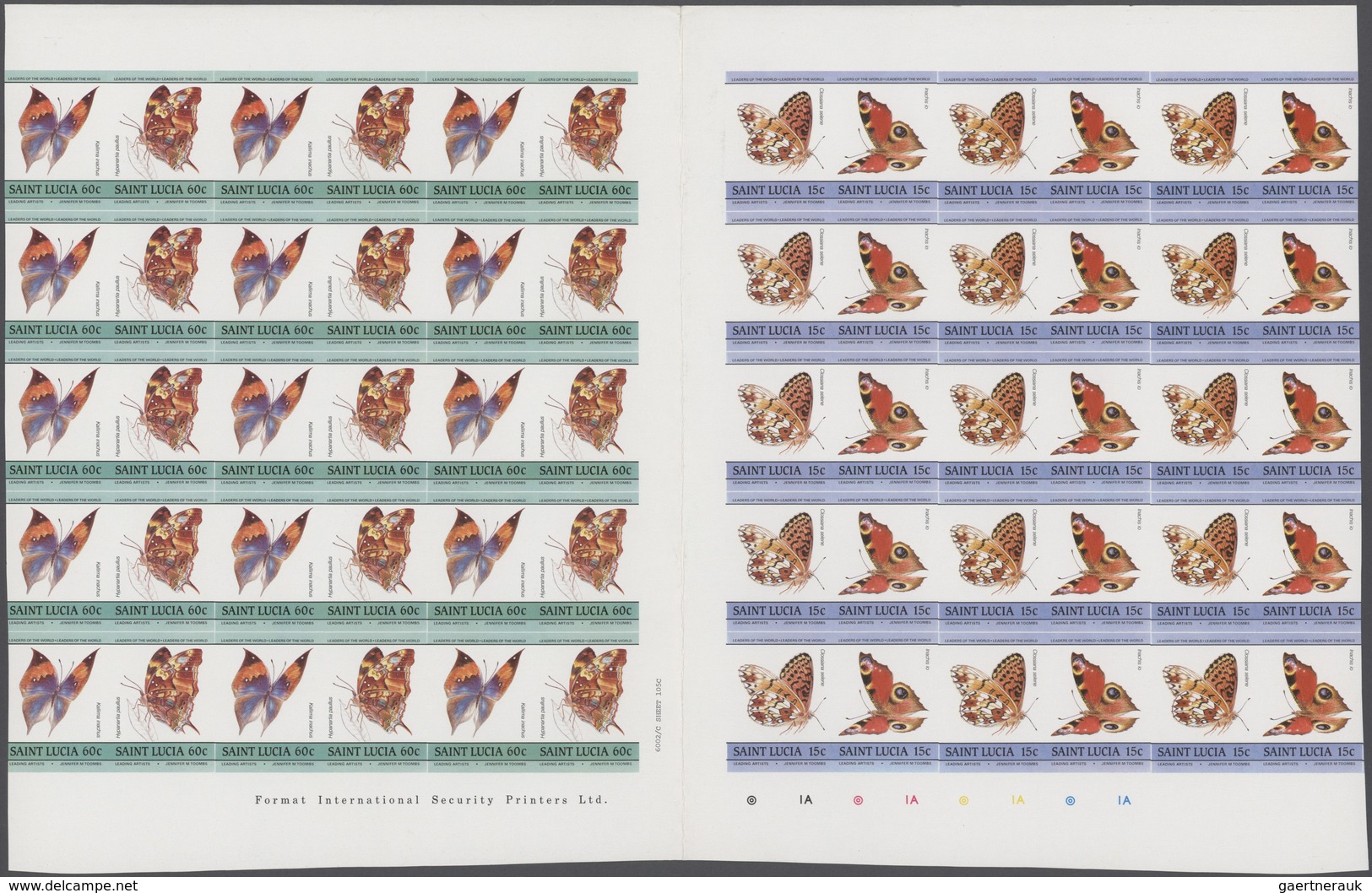 Thematische Philatelie: 1980s (approx). Lot Contains Imperforate Progressive Proof Stamps Of Grenadi - Ohne Zuordnung