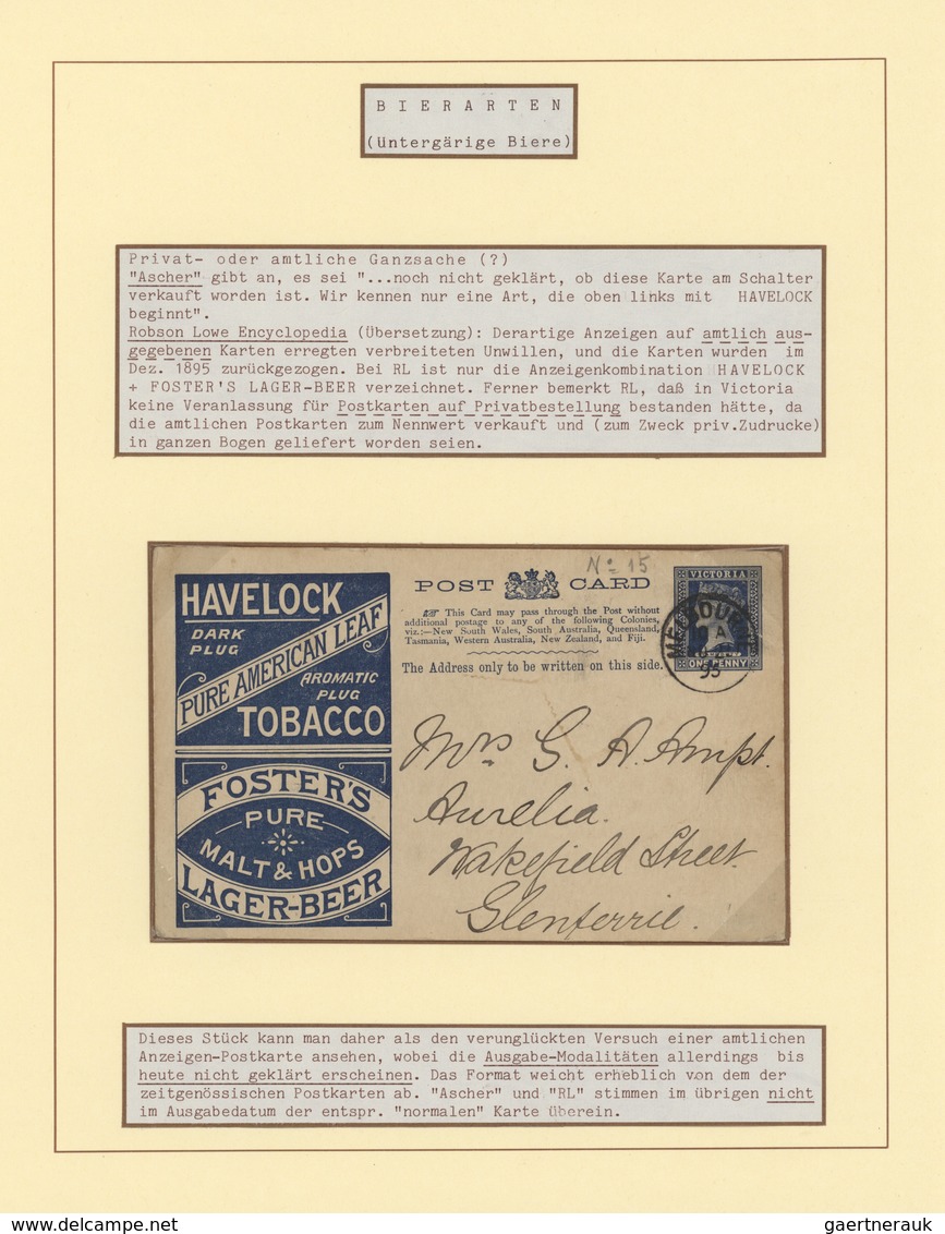 Thematik: Alkohol-Bier / Alcohol-beer: 1685/1983, Bier Almanach, Umfangreiche Motivsammlung In 7 Rin - Other & Unclassified