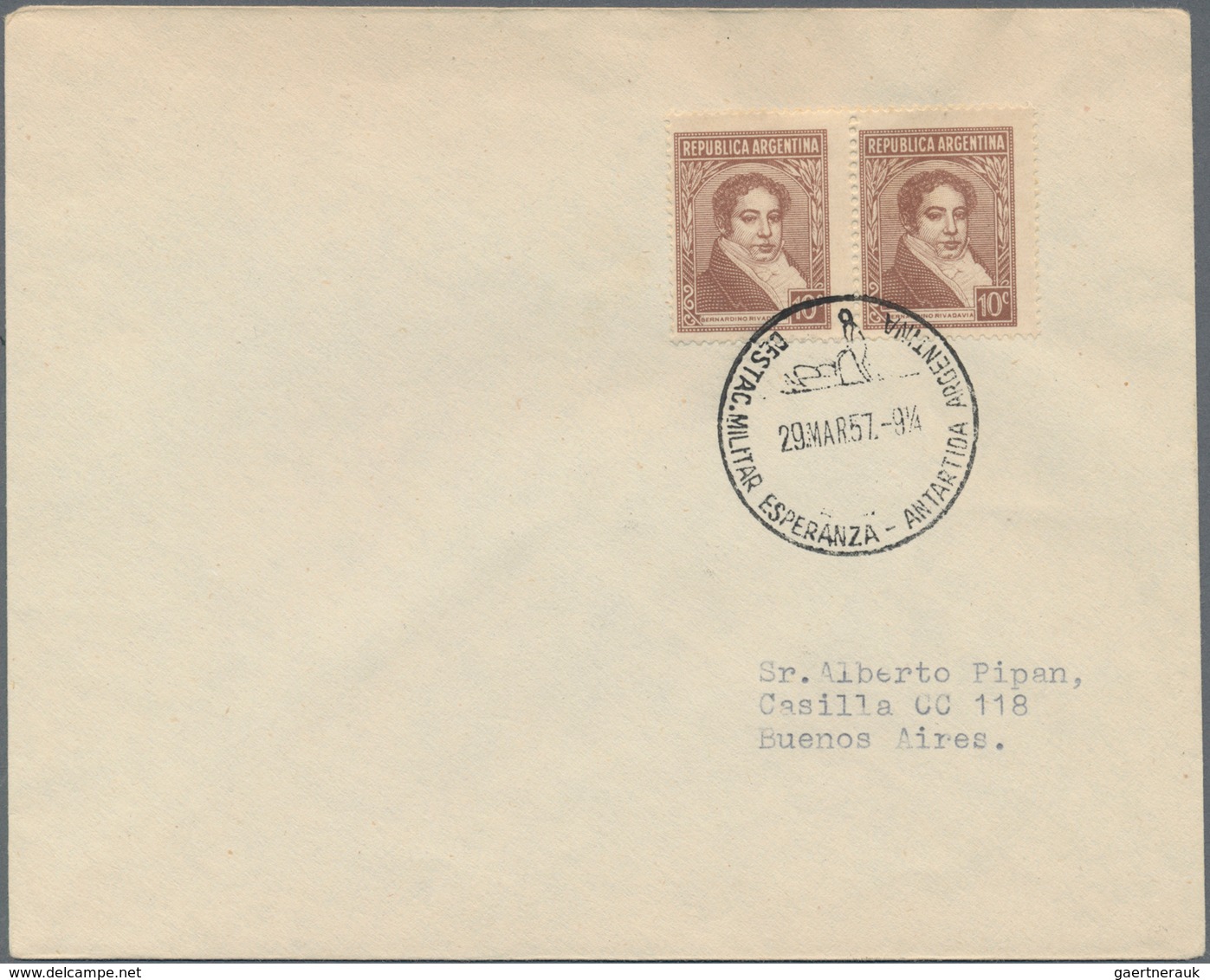 Thematik: Antarktis / Antarctic: 1948/1987, Collection Of Apprx. 200 Covers Bearing Argentinian Fank - Sonstige & Ohne Zuordnung