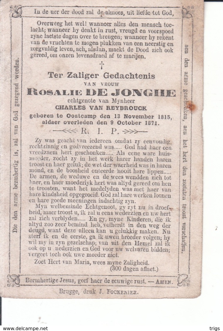 Rosalie De Jonghe (1815-1871) - Imágenes Religiosas