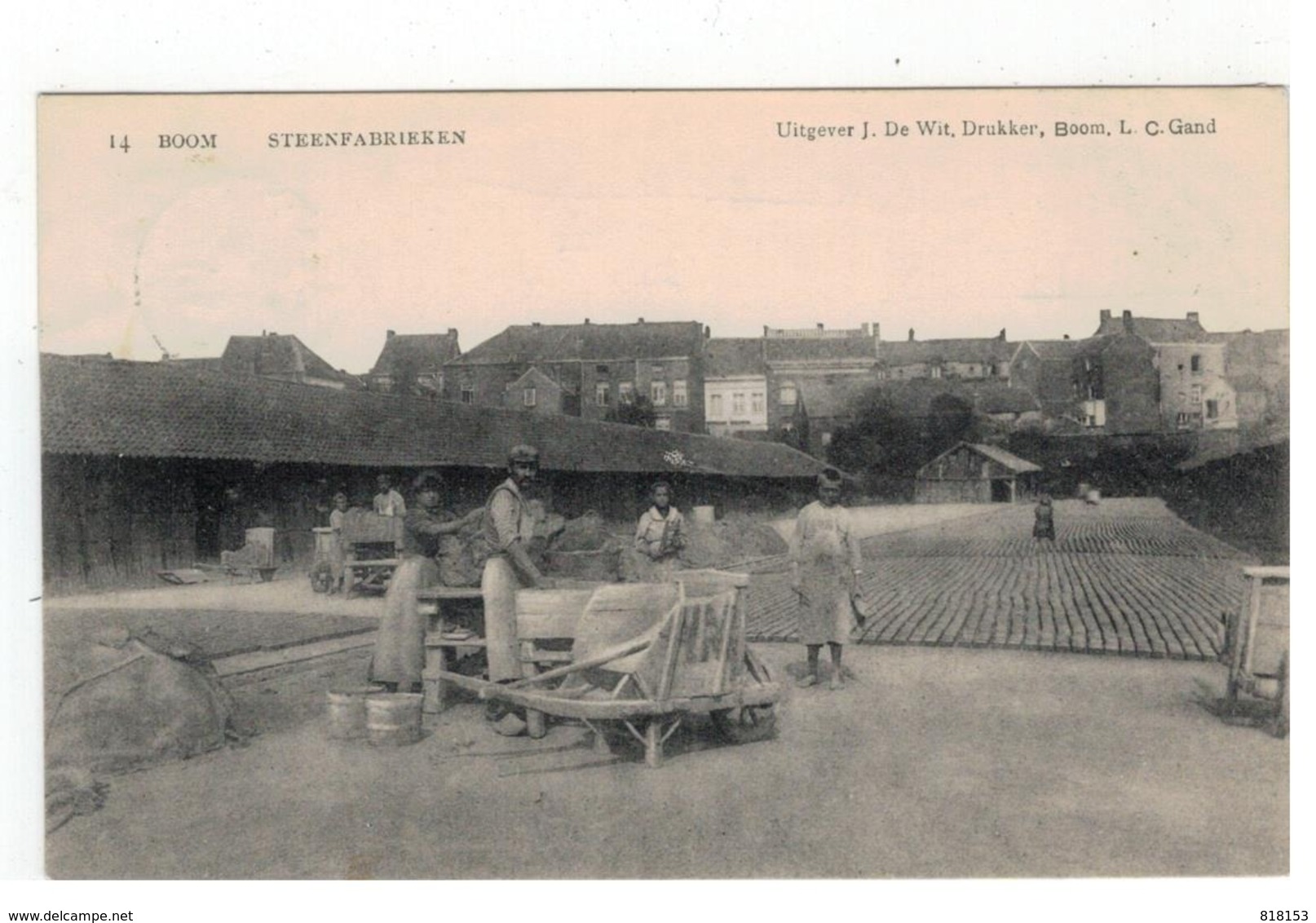 14  BOOM   STEENFABRIEKEN 1908 - Boom