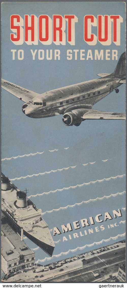 Thematik: Flugzeuge, Luftfahrt / Airoplanes, Aviation: 1930/1956, Something For The Globetrotter: 15 - Airplanes