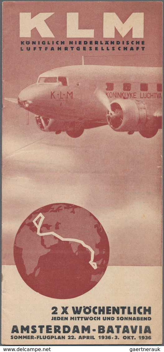 Thematik: Flugzeuge, Luftfahrt / Airoplanes, Aviation: 1930/1956, Something For The Globetrotter: 15 - Flugzeuge