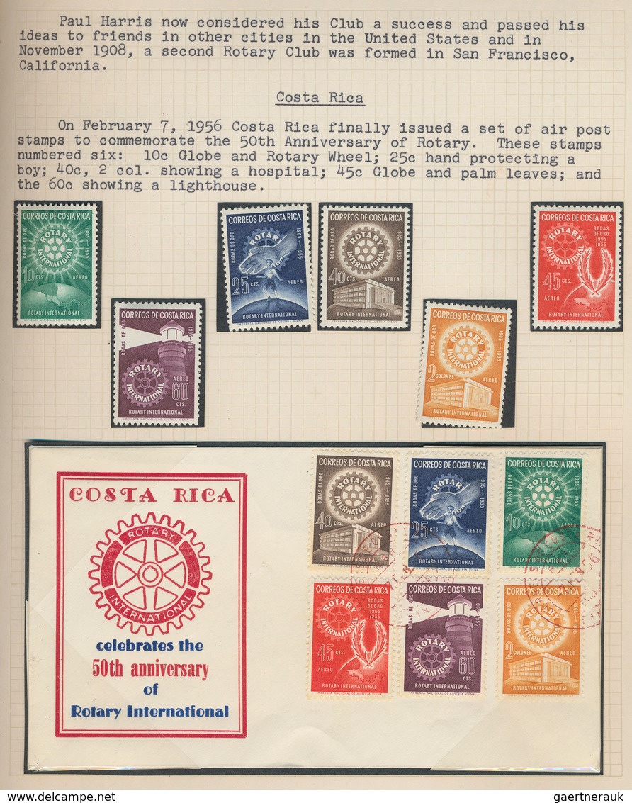 Thematik: Internat. Organisationen-Rotarier / Internat. Organizations-Rotary Club: 1940/1980, A Sple - Rotary Club