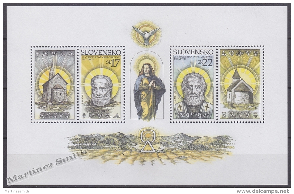 Slovakia - Slovaquie 2003 Yvert BF 20 325th Ann. Slovak Archbishop - Miniature Sheet - MNH - Hojas Bloque
