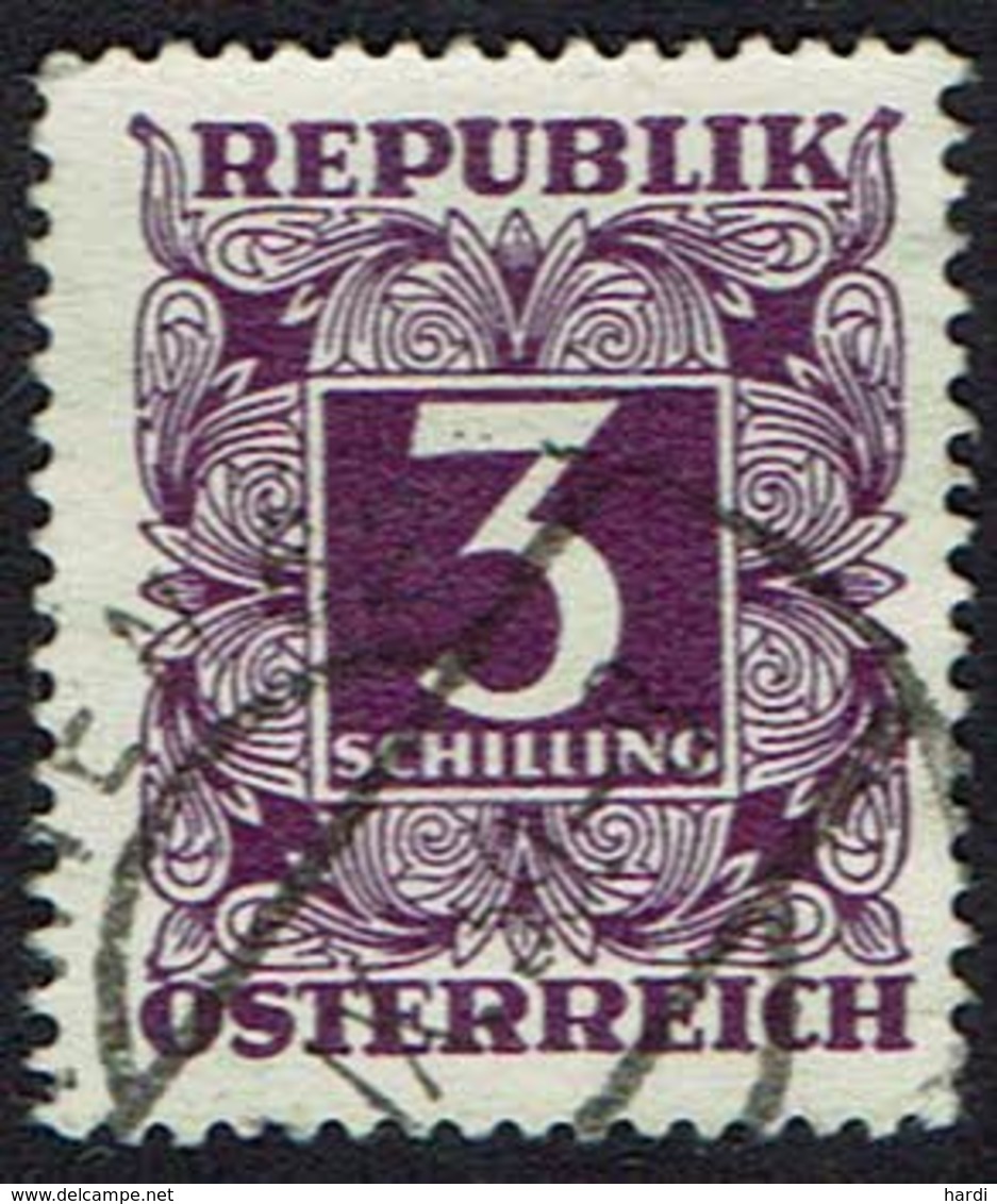 Österreich 1949, Porto, MiNr.: 256, Gestempelt - Segnatasse