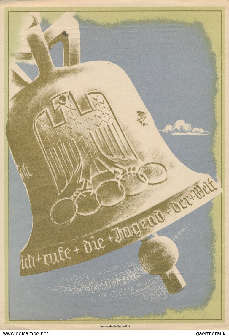 Thematik: Olympische Spiele / Olympic Games: 1936 - Berlin, Das Telegramm Zur Veranstaltung Mit DV C - Sonstige & Ohne Zuordnung