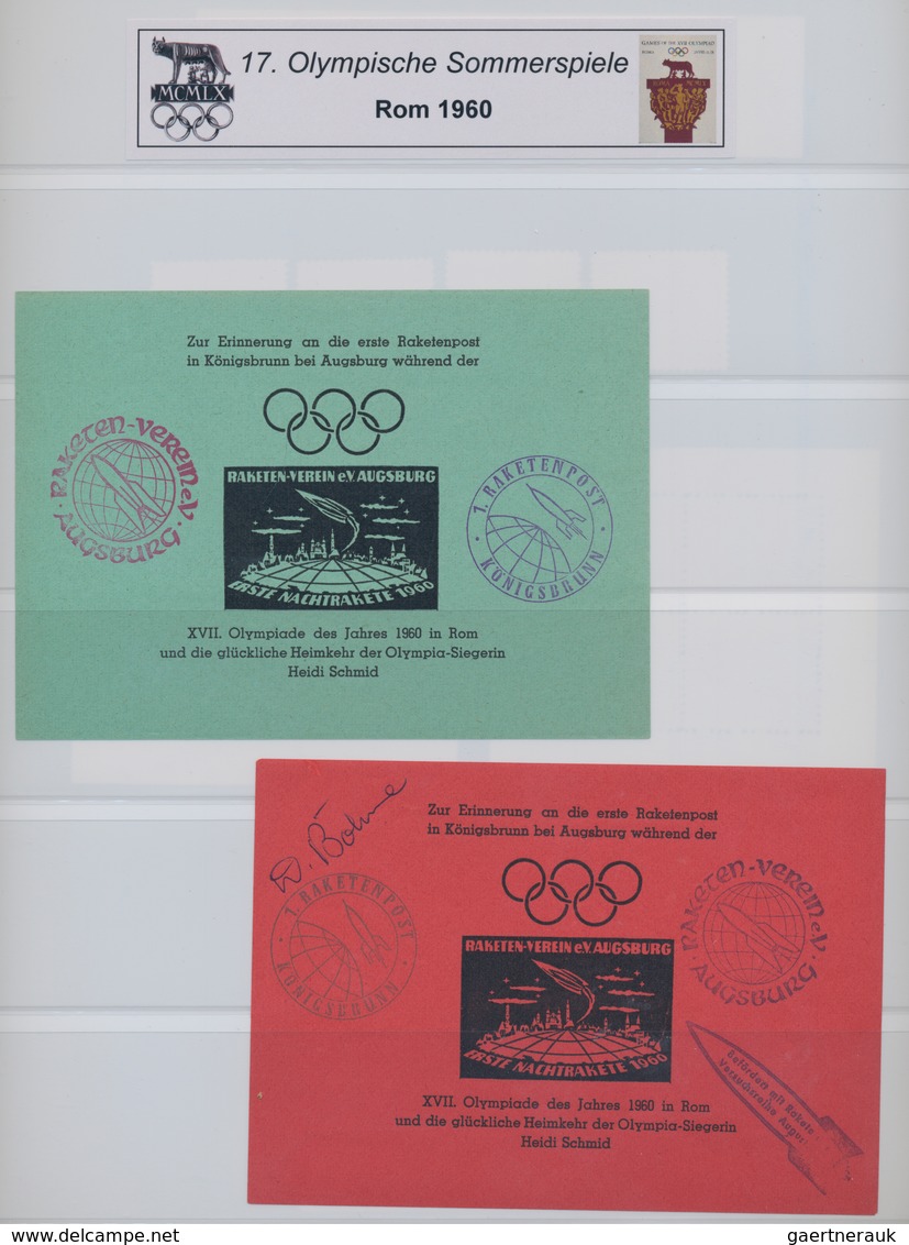 Thematik: Olympische Spiele / Olympic Games: 1960/2006 Olympic Games. Giant Collection In 141 Lindne - Otros & Sin Clasificación