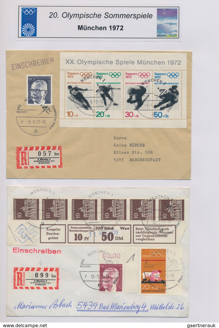 Thematik: Olympische Spiele / Olympic Games: 1972, Olympische Spiele , München, Kiel, Augsburg, Sowi - Otros & Sin Clasificación