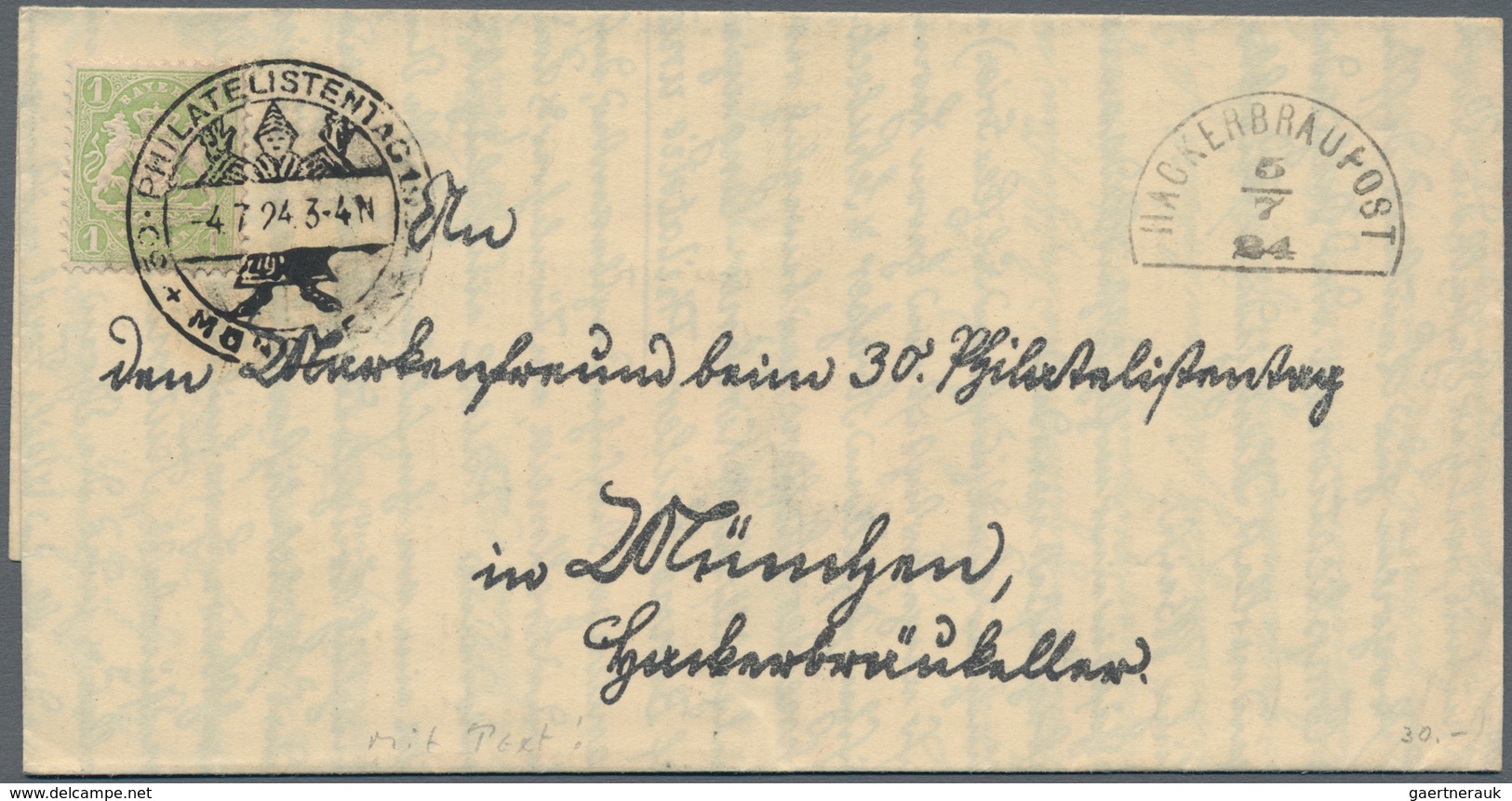 Thematik: Philatelie / Philately: 1897/1935, PHILATELISTENTAGE UND AUSSTELLUNGEN, 12 Belege Mit Sond - Otros & Sin Clasificación