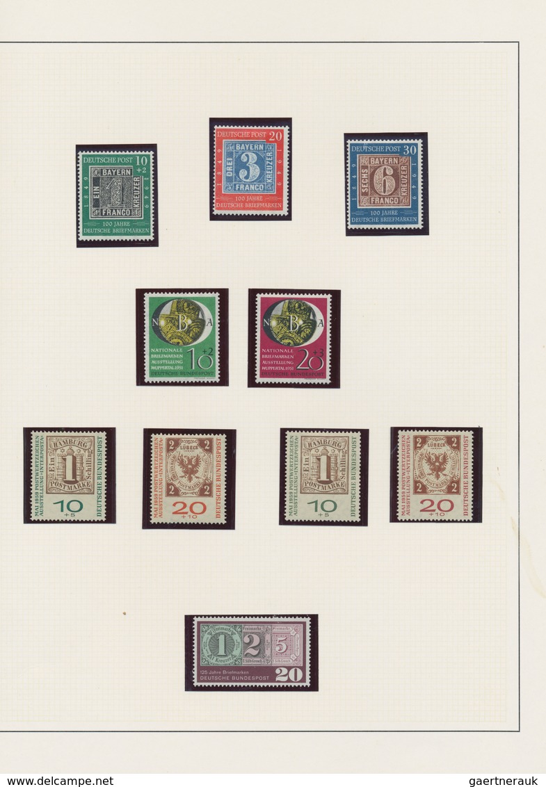 Thematik: Philatelie / Philately: 1949/2000 (ca.), STAMPS ON STAMPS, Predominantly MNH Collection Wi - Sonstige & Ohne Zuordnung