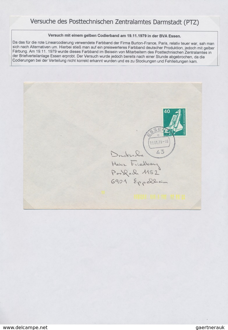 Thematik: Postautomation / Postal Mecanization: 1979/1987, Pretty Collection Of Mainly Frama Labels, - Correo Postal