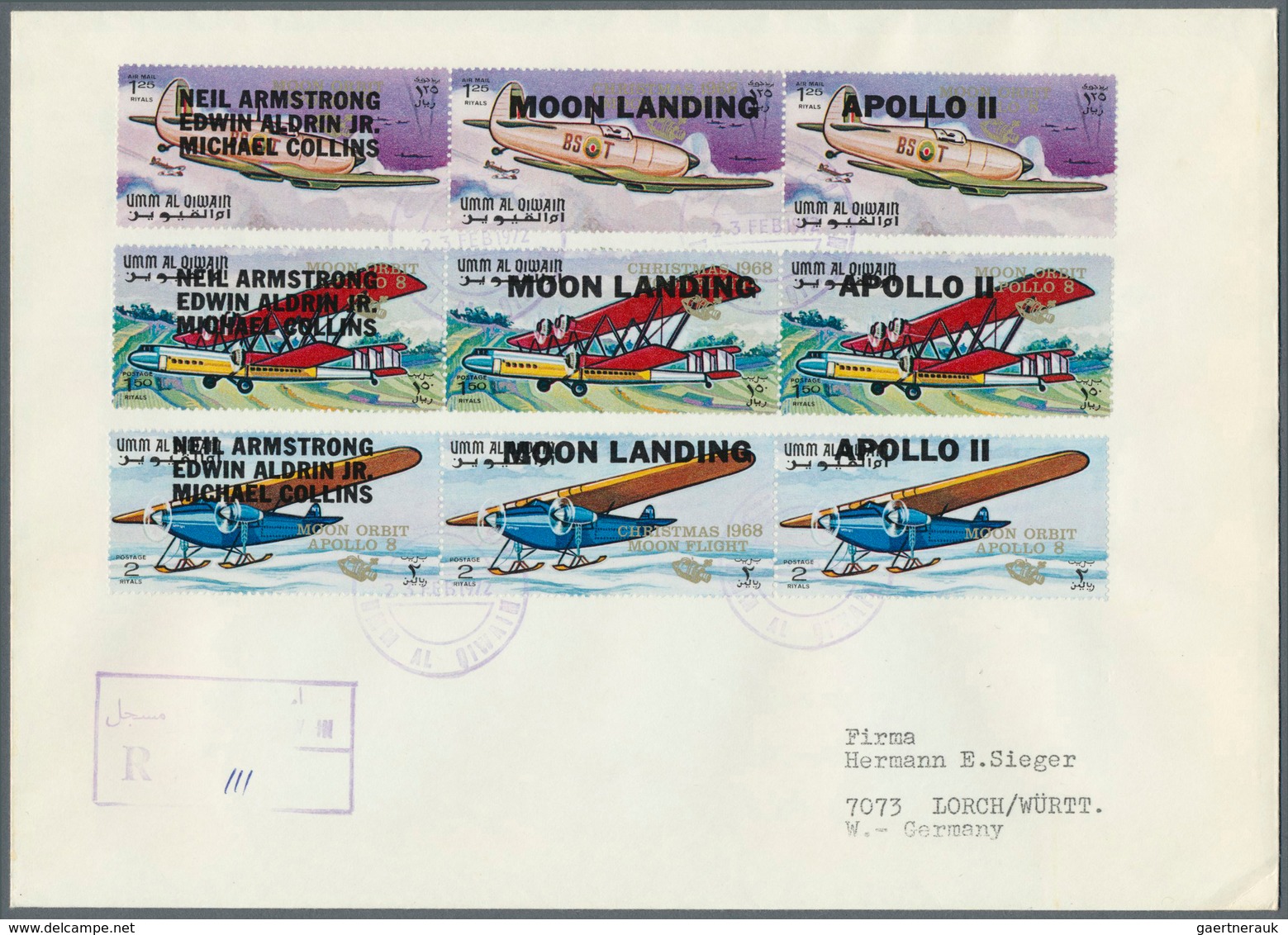 Thematik: Raumfahrt / astronautics: 1969/1973. Lot of about 101 covers/FDC, 20 stamps and 4 souverni