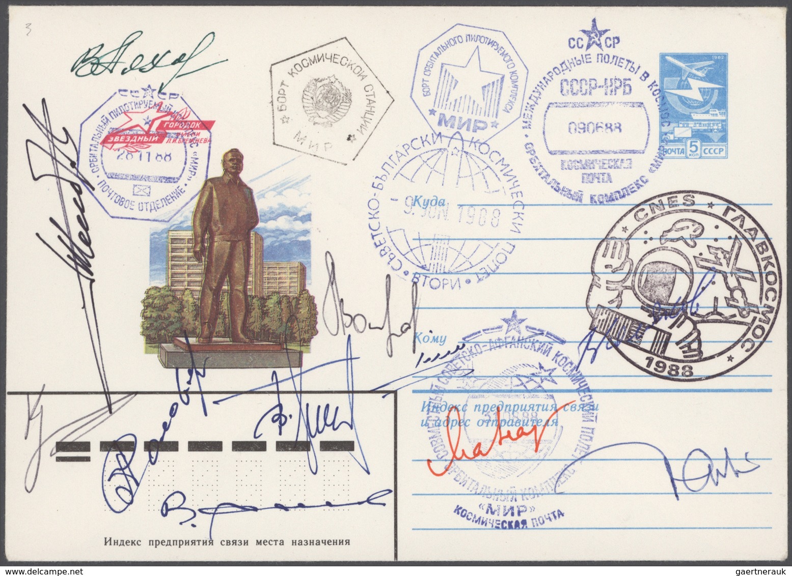 Thematik: Raumfahrt / Astronautics: 1980/2002 (approx). USSR/USA. Exciting Collection "Space Mail" W - Autres & Non Classés