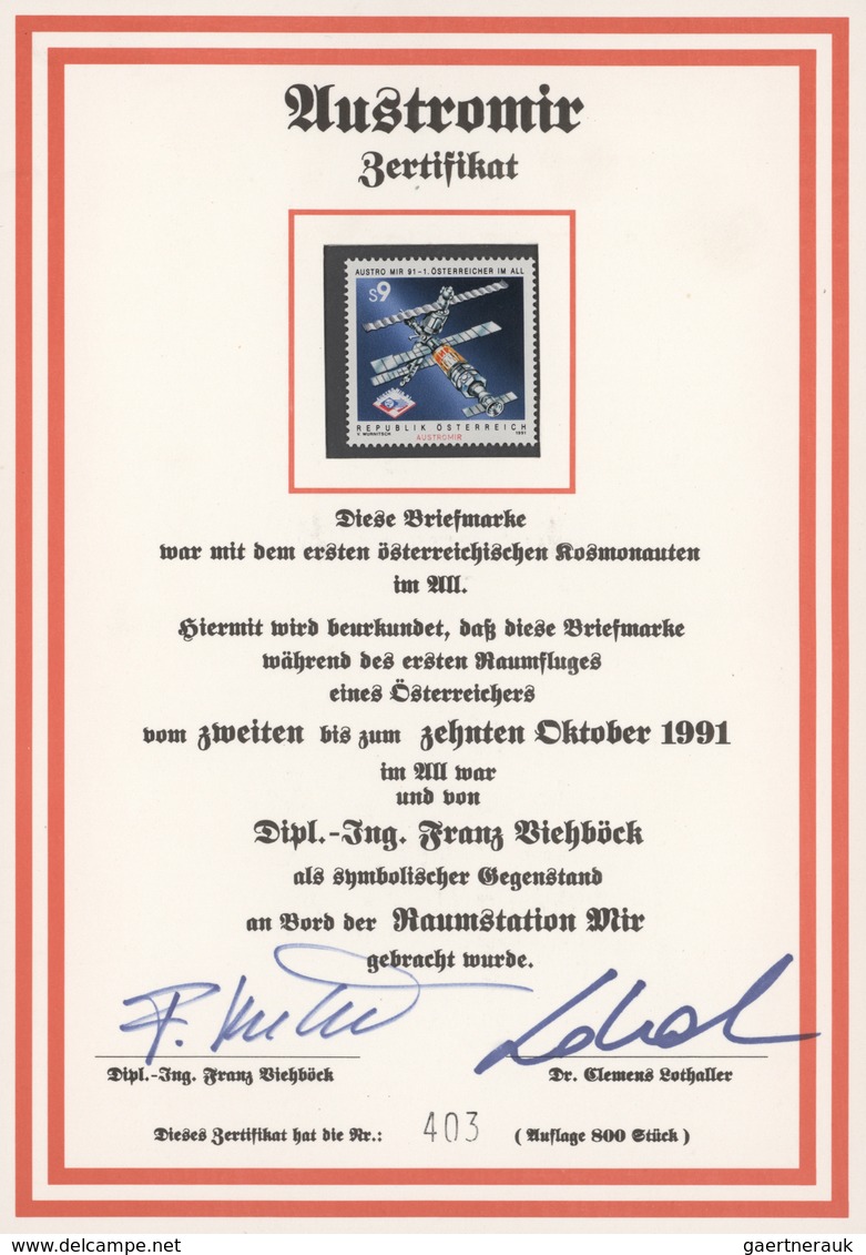 Thematik: Raumfahrt / Astronautics: 1980/2002 (approx). USSR/USA. Exciting Collection "Space Mail" W - Altri & Non Classificati