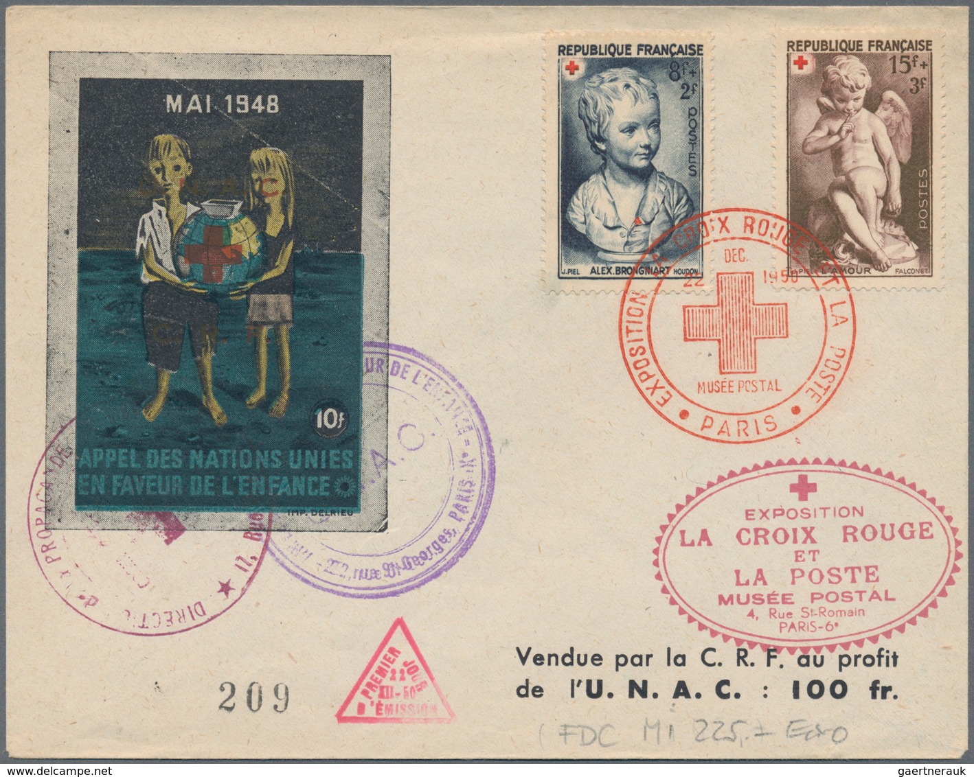 Thematik: Rotes Kreuz / Red Cross: 1905-50: Six Covers And Cards Showing Various Aspects Of Red Cros - Red Cross