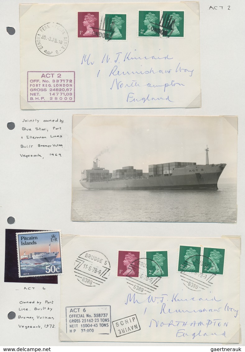 Thematik: Schiffe / Ships: 1932/2000 (ca.), Collection Of Apprx. 320 Covers/cards/ppc/photos Of Carg - Barche