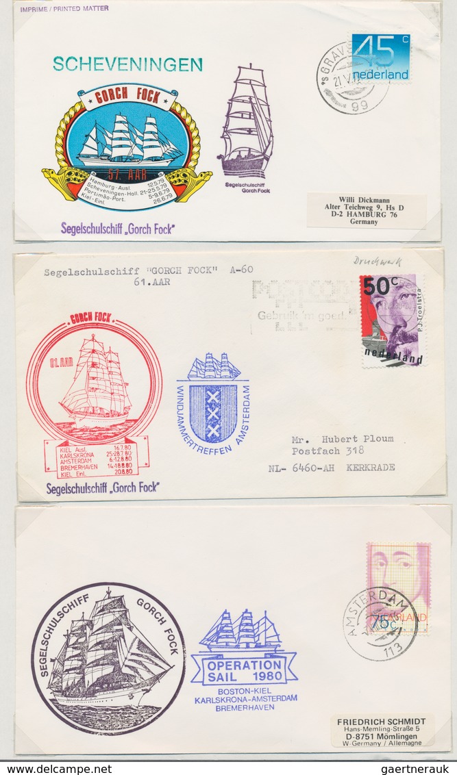 Thematik: Schiffe / Ships: 1970/2000 (ca.), Collection Of Apprx. 230 Covers/cards/ppc/photos Of Sail - Barcos