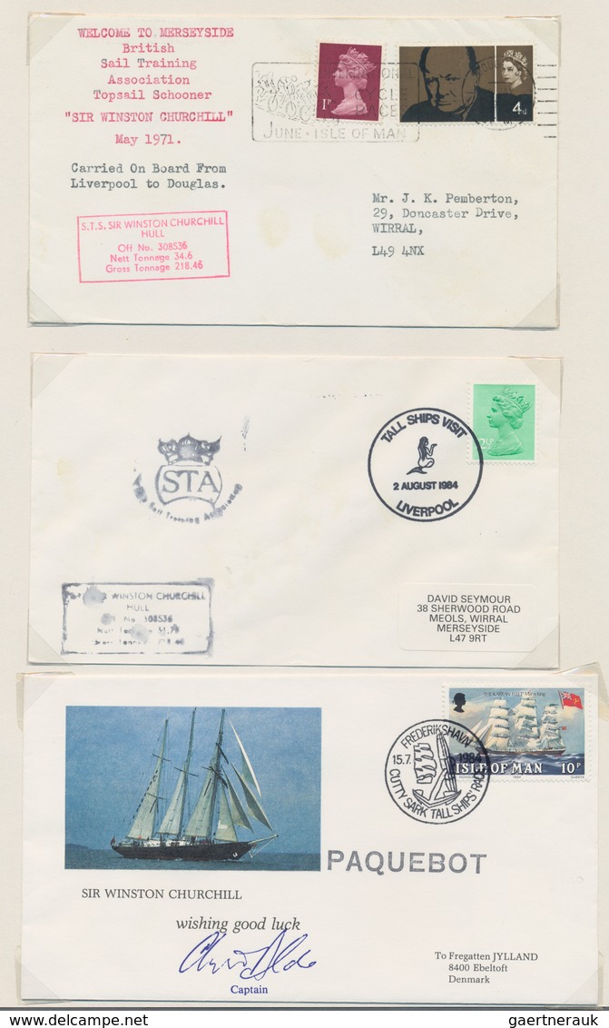 Thematik: Schiffe / Ships: 1970/2000 (ca.), Collection Of Apprx. 230 Covers/cards/ppc/photos Of Sail - Schiffe