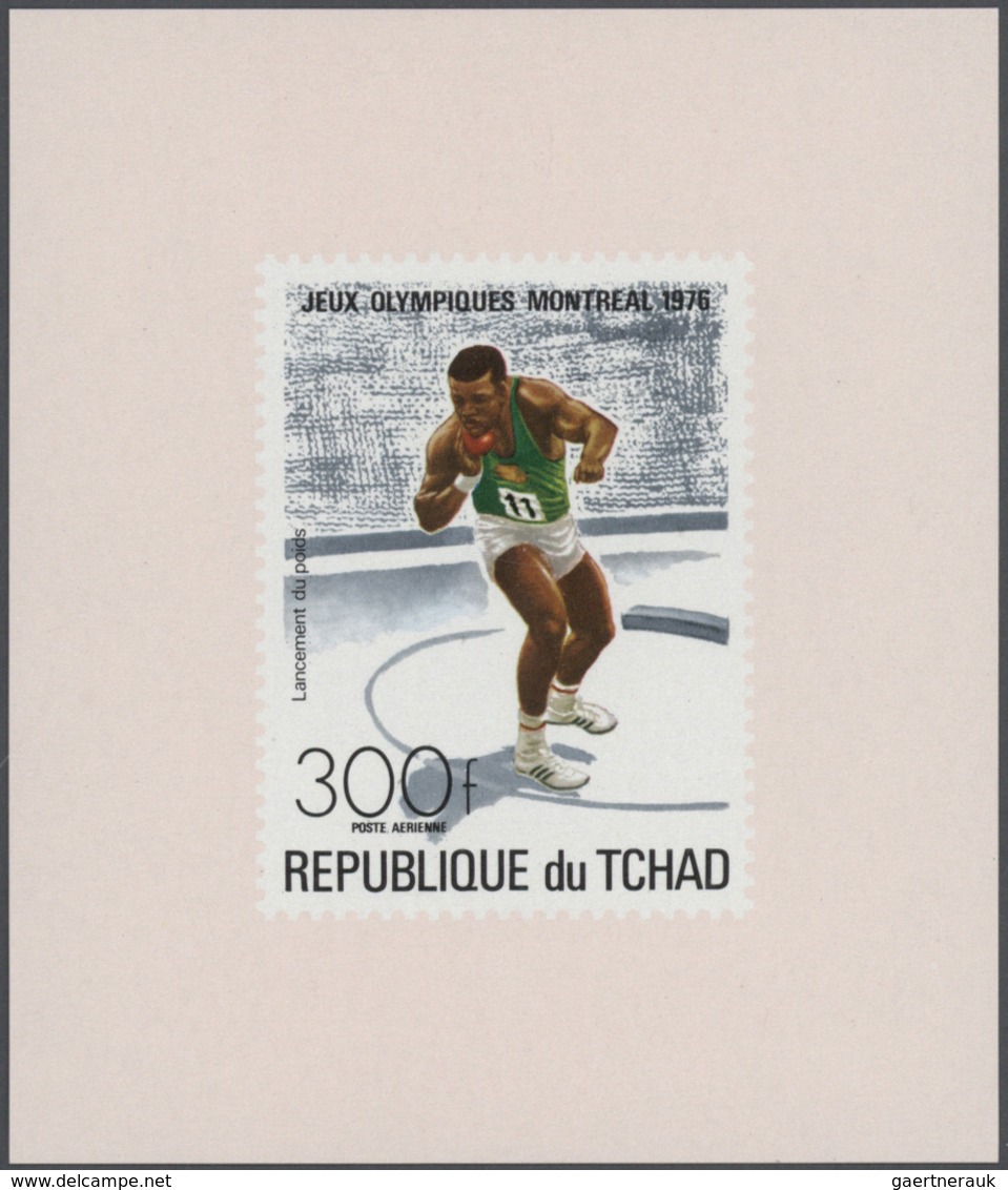 Thematik: Sport / Sport: 1976/1978, French Africa, Olympic Games And Football World Championship, U/ - Sonstige & Ohne Zuordnung