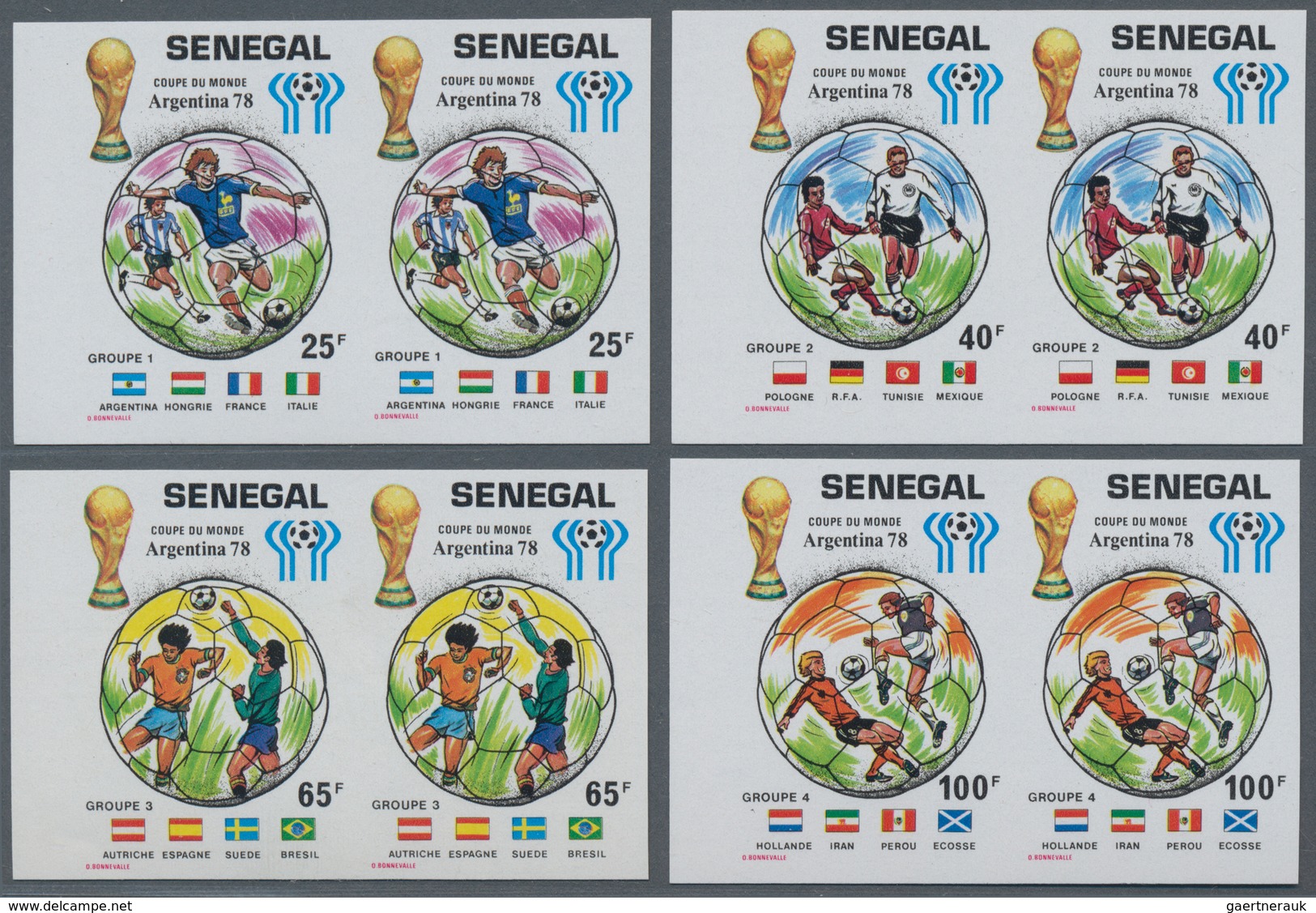 Thematik: Sport-Fußball / Sport-soccer, Football: 1978, SENEGAL: Football World Championship Argenti - Sonstige & Ohne Zuordnung