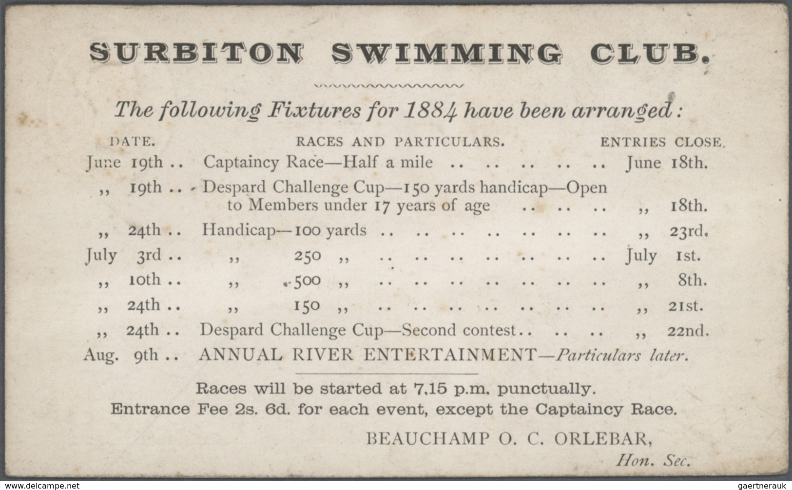 Thematik: Sport-Wassersport / Sport-water Sports: 1880/1980 (ca.), SWIMMING/WATER SPORTS, Extraordin - Other & Unclassified