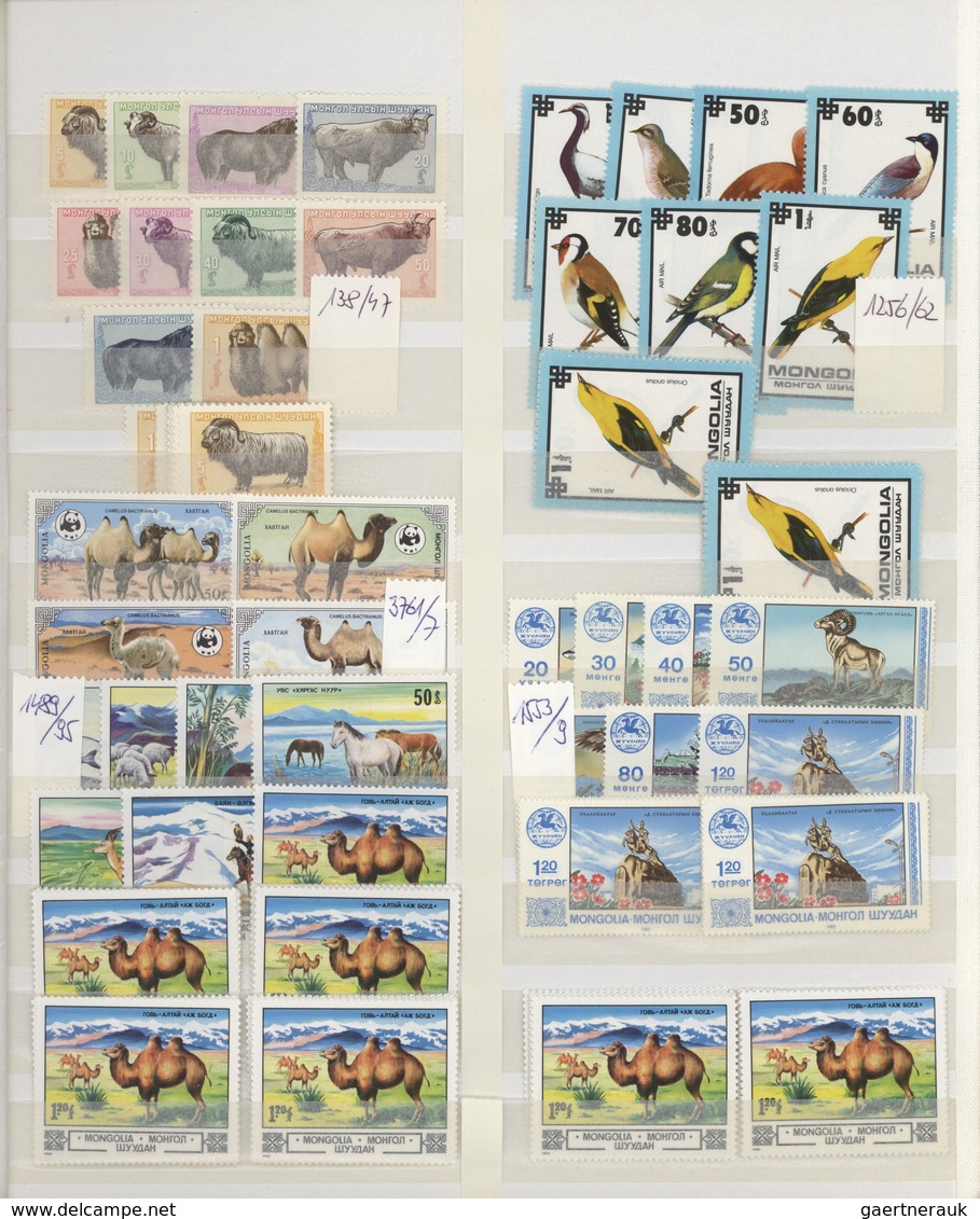 Thematik: Tiere, Fauna / Animals, Fauna: 1958/2002 (ca.), Comprehensive MNH Accumulation In A Thick - Sonstige & Ohne Zuordnung