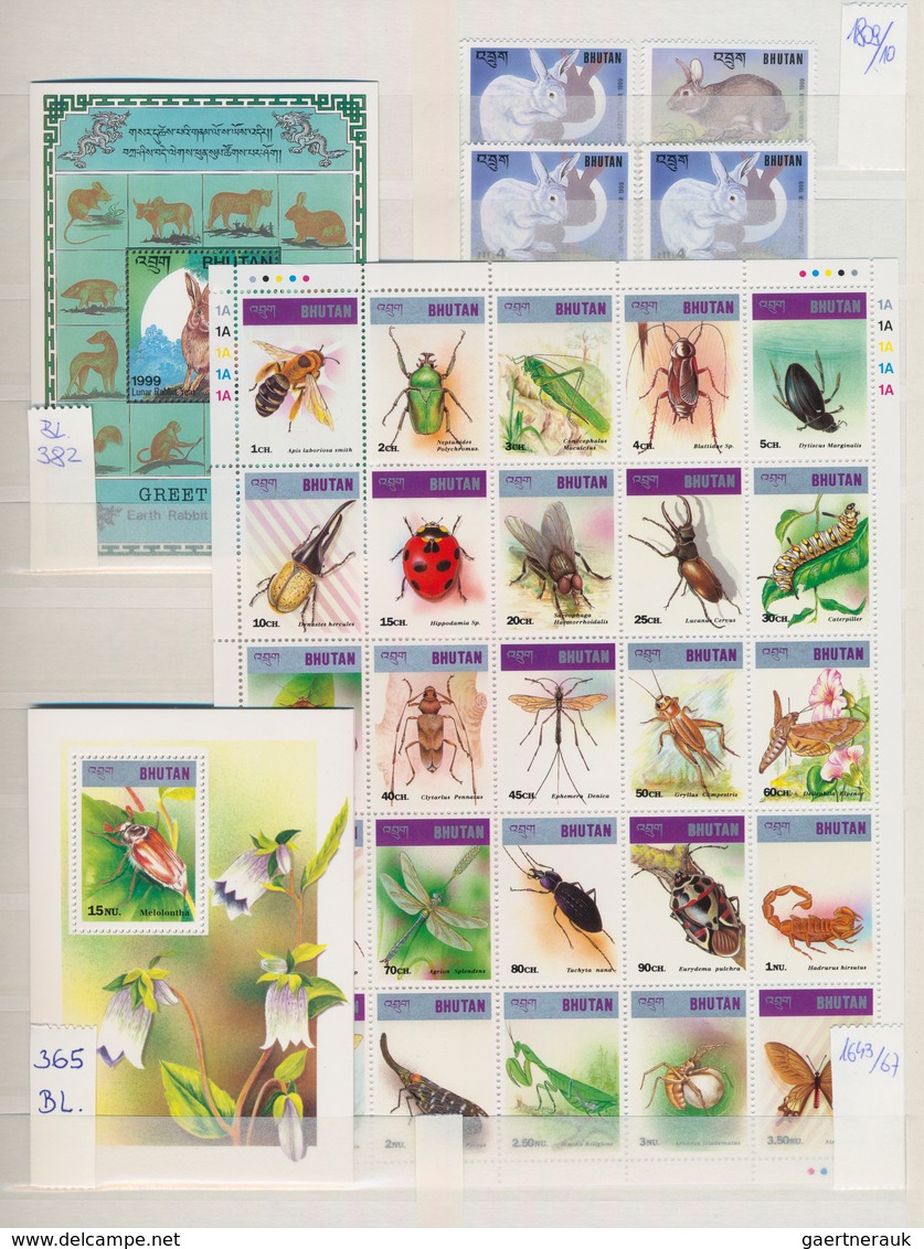 Thematik: Tiere, Fauna / Animals, Fauna: 1960/2005 (ca.), Mainly Modern Issues, Comprehensive MNH Ac - Altri & Non Classificati