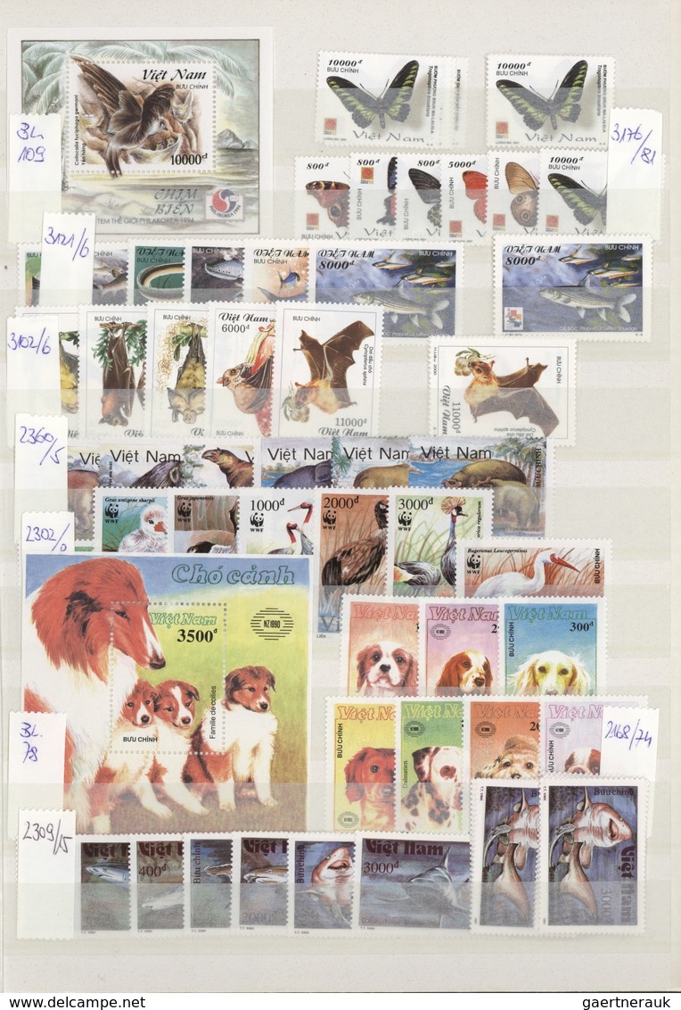 Thematik: Tiere, Fauna / Animals, Fauna: 1960/2005 (ca.), Mainly Modern Issues, Comprehensive MNH Ac - Otros & Sin Clasificación