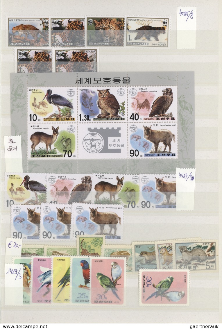 Thematik: Tiere, Fauna / Animals, Fauna: 1960/2005 (ca.), Mainly Modern Issues, Comprehensive MNH Ac - Other & Unclassified