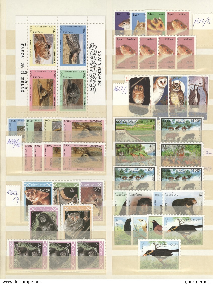 Thematik: Tiere, Fauna / Animals, Fauna: 1965/2000 (ca.), Mainly Modern Issues, Comprehensive MNH Ac - Altri & Non Classificati