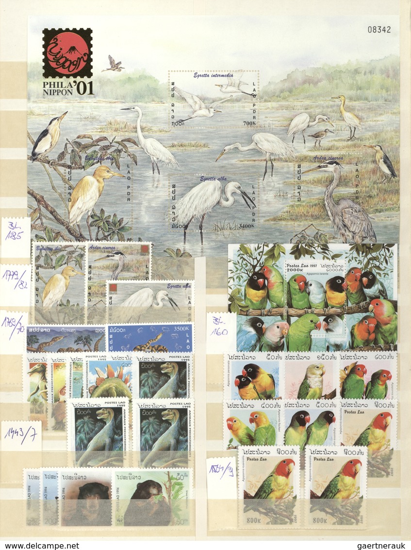 Thematik: Tiere, Fauna / Animals, Fauna: 1965/2000 (ca.), Mainly Modern Issues, Comprehensive MNH Ac - Altri & Non Classificati