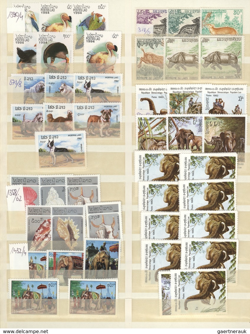 Thematik: Tiere, Fauna / Animals, Fauna: 1965/2000 (ca.), Mainly Modern Issues, Comprehensive MNH Ac - Other & Unclassified