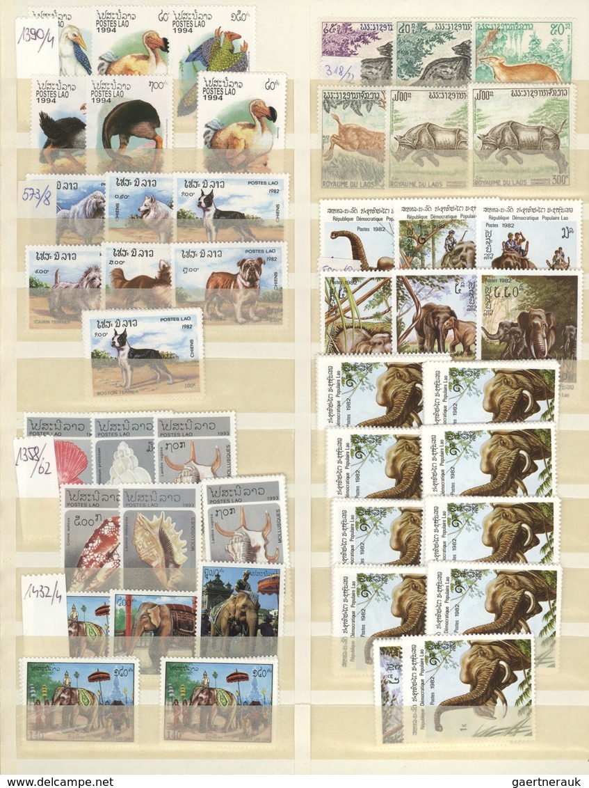 Thematik: Tiere, Fauna / Animals, Fauna: 1965/2000 (ca.), Mainly Modern Issues, Comprehensive MNH Ac - Otros & Sin Clasificación