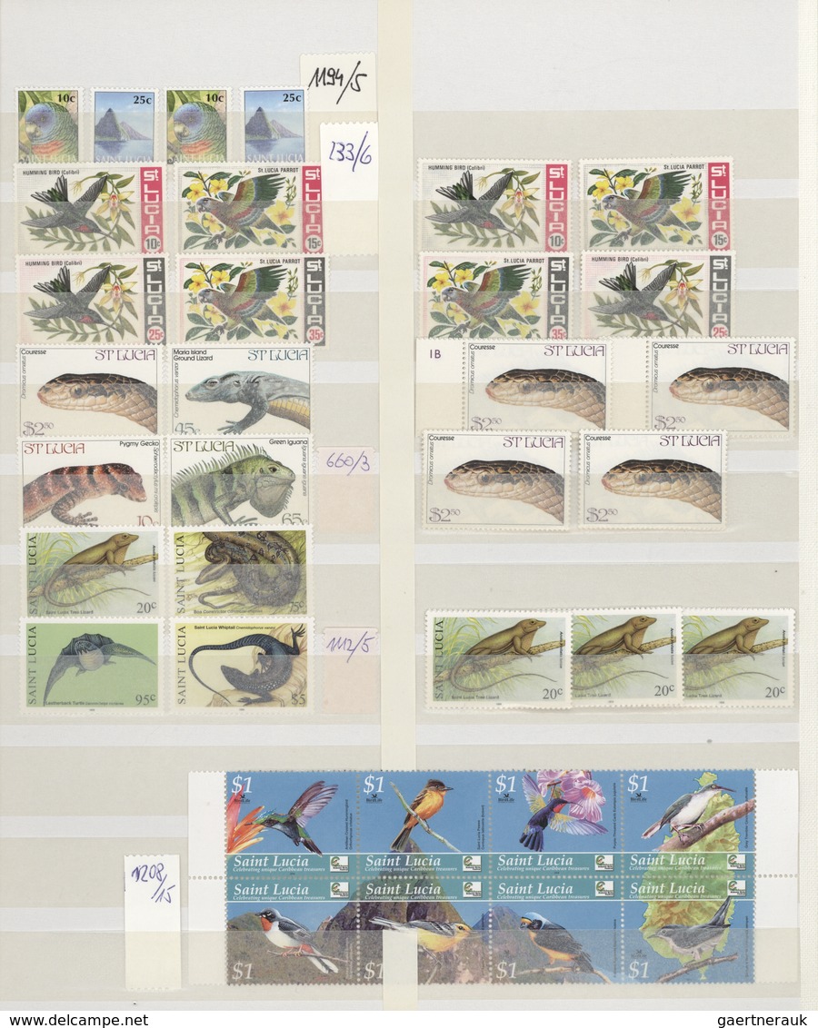 Thematik: Tiere, Fauna / Animals, Fauna: 1970/2000 (ca.), Mainly Modern Issues, Comprehensive MNH Ac - Other & Unclassified