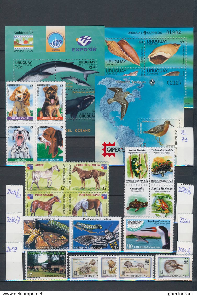 Thematik: Tiere, Fauna / Animals, Fauna: 1970/2000 (ca.), Mainly Modern Issues, Comprehensive MNH Ac - Other & Unclassified