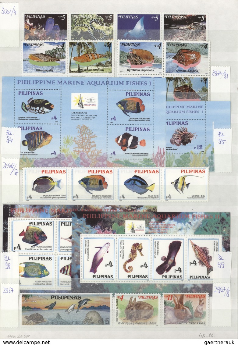 Thematik: Tiere, Fauna / Animals, Fauna: 1972/2000 (ca.), Comprehensive MNH Accumulation In A Stockb - Other & Unclassified