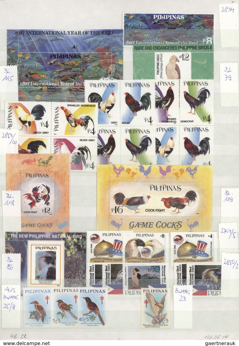 Thematik: Tiere, Fauna / Animals, Fauna: 1972/2000 (ca.), Comprehensive MNH Accumulation In A Stockb - Other & Unclassified