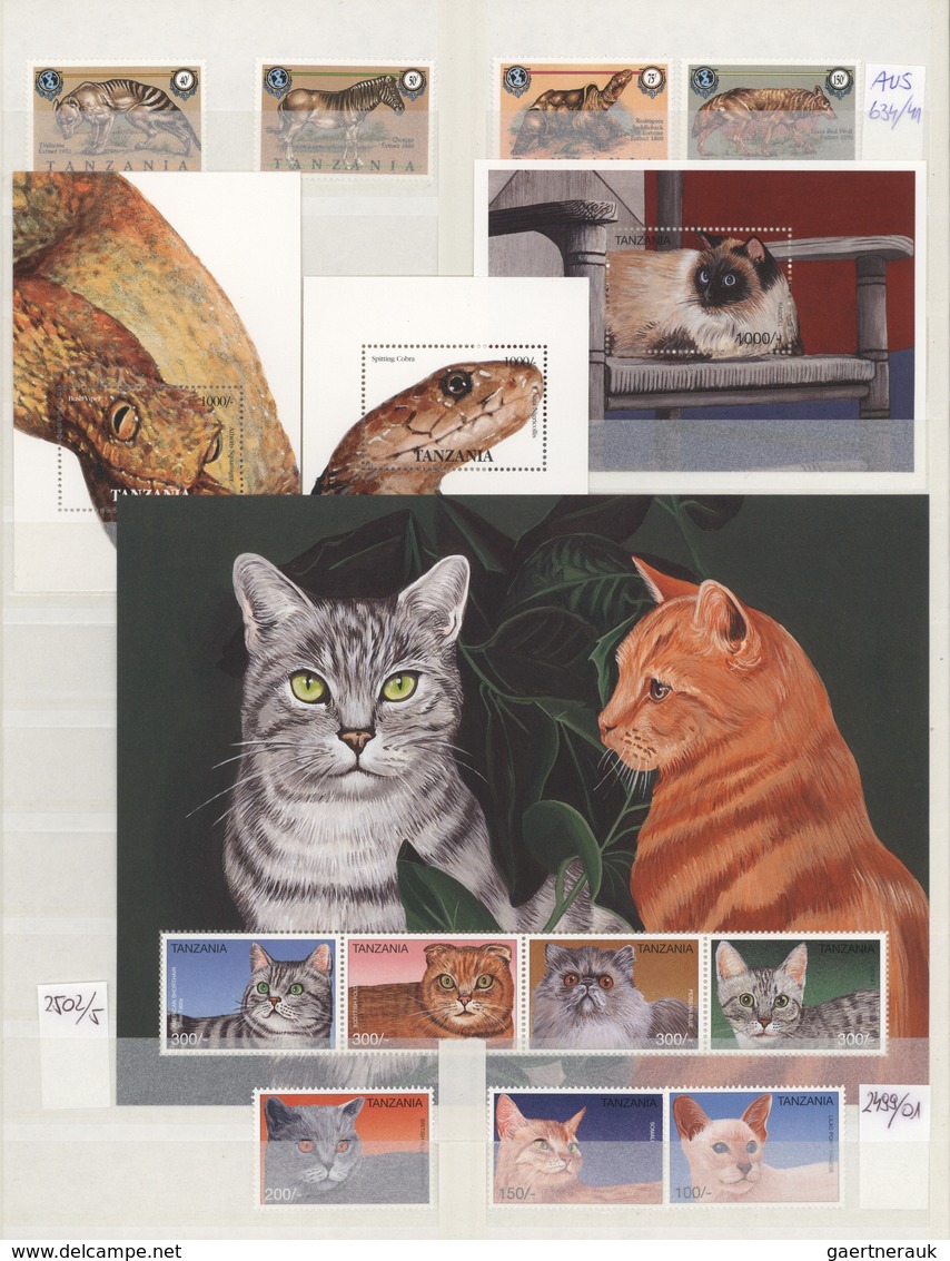 Thematik: Tiere, Fauna / Animals, Fauna: 1977/2006 (ca.), Mainly Modern Issues, Comprehensive MNH Ac - Altri & Non Classificati