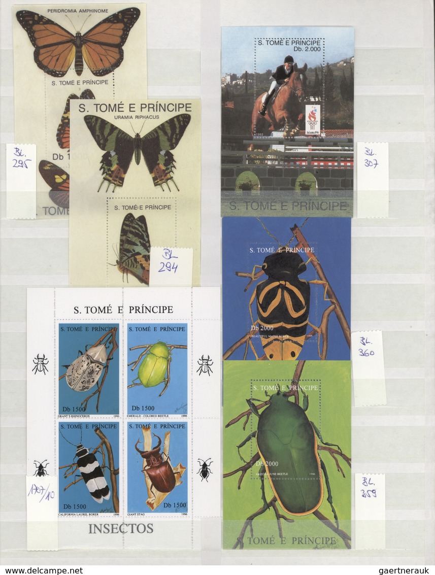 Thematik: Tiere, Fauna / animals, fauna: 1980/2000 (ca.), mainly modern issues, comprehensive MNH ac