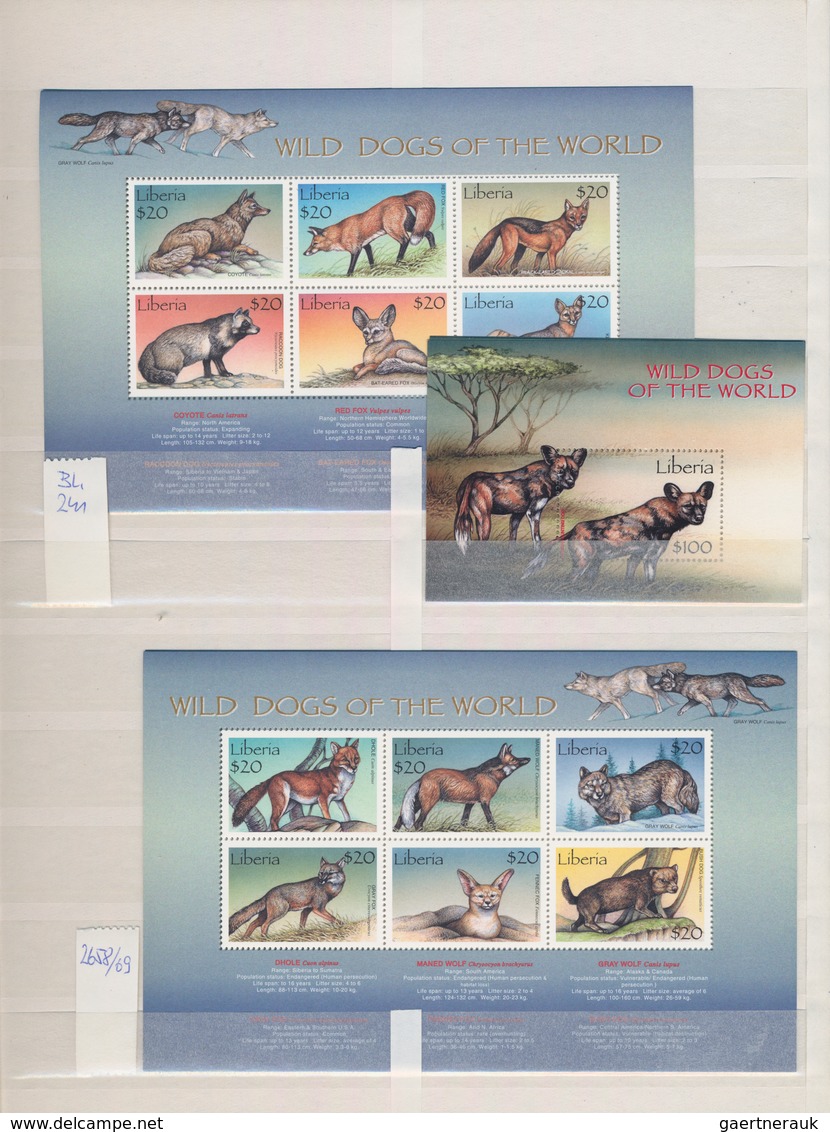 Thematik: Tiere, Fauna / Animals, Fauna: 1999/2001 (ca.), Comprehensive MNH Accumulation In A Thick - Other & Unclassified
